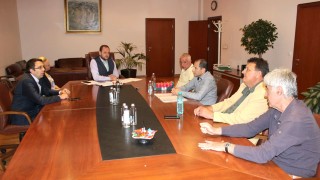 Министърът на околната среда и водите Борислав Сандов е разговарял