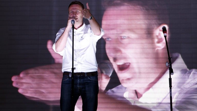 Казаци нападнаха и раниха руския опозиционер Алексей Навални