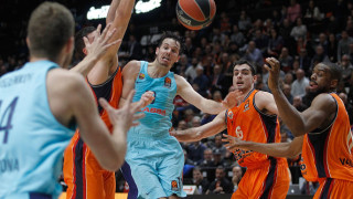 Барселона допусна загуба при гостуването си на Валенсия със 76 81