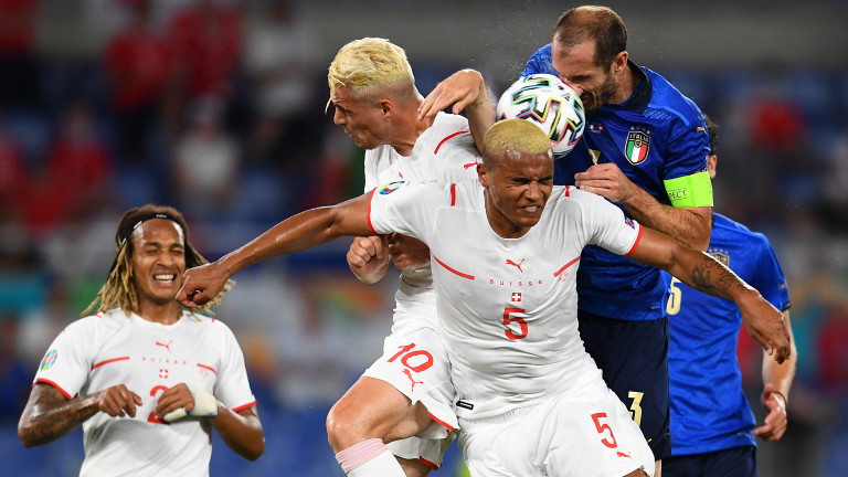 Защитникът на италианския национален отбор Джорджо Киелини коментира равенството 0:0