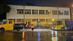 Проливен дъжд се изля над Стара Загора