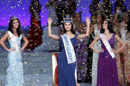 Китайка стана Мис свят 2012