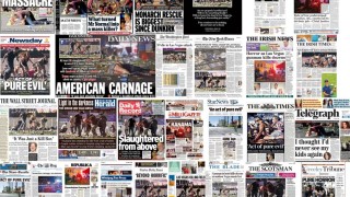 Стрелбата в Лас Вегас доминира в световния печат
