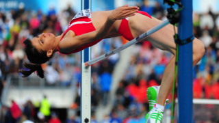 Сребърната медалистка в скока на височина от Олимпийските игри в