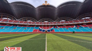 Вижте изумителния Национален стадион на Северна Корея (СНИМКИ)