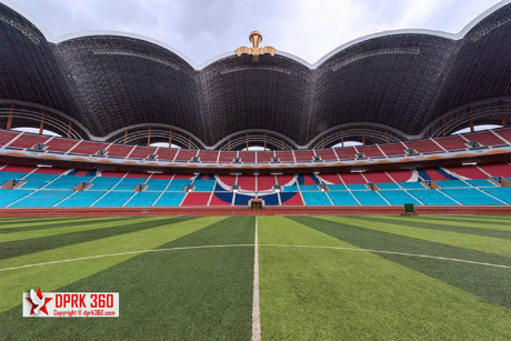 Вижте изумителния Национален стадион на Северна Корея (СНИМКИ)