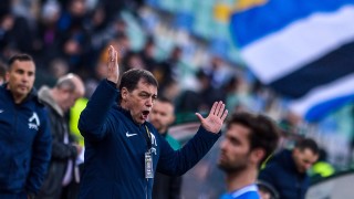 Петър Хубчев води днешното занимание на Берое в Турция но