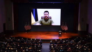 Украинският президент Володимир Зеленски призова Конгреса на САЩ да предостави