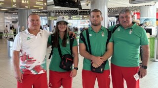 Биляна Дудова и Магомед Рамазанов също отпътуваха за олимпийските игри