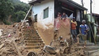 750 са без дом след дъжда и свлачищата в Бразилия 