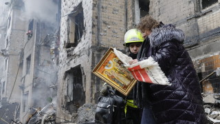 Във вторник сутринта в Киев се чуха експлозии властите съобщават