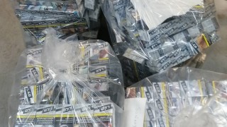 Задържаха голямо количество контрабандни цигари на Аерогара София