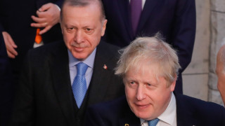 Джонсън и Ердоган обсъждат начини за разширяване на НАТО в Скандинавия