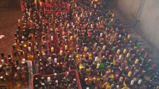 Полицията откри над 4 тона безакцизен алкохол в пункт за