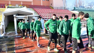 Отборът на Ботев Враца продължава подготовката си за подновяването на