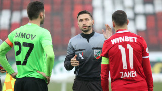 Главният съдия на ЦСКА Черно море Радослав Гидженов