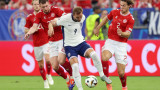 Дания - Англия 1:1 (Развой на срещата по минути)