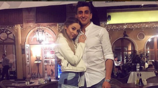 Певицата Михаела Маринова и футболистът от ЦСКА Александър Дюлгеров вече