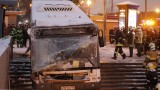 Автобус се вряза в пешеходен подлез до московското метро