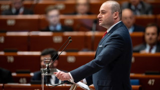Министър председателят на Грузия Мамука Бахтадзе обяви че подава оставка Рамката