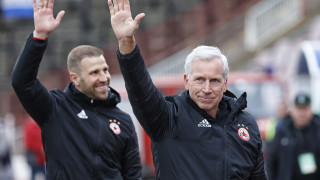 ЦСКА проведе вчерашната си тренировка след победата над Славия на