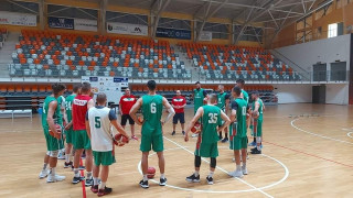 Националният отбор на България по баскетбол стартира тренировъчния си лагер