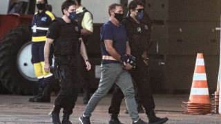 В Бразилия показаха задържания италиански мафиот