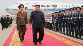 Ким Чен ун е на посещение в Пекин лидерът на КНДР е