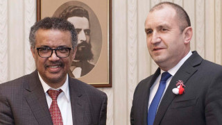 Президентът Румен Радев подкрепи предложението от Световната здравна организация да