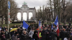 Европейският "конвой на свободата" не успя да блокира Брюксел