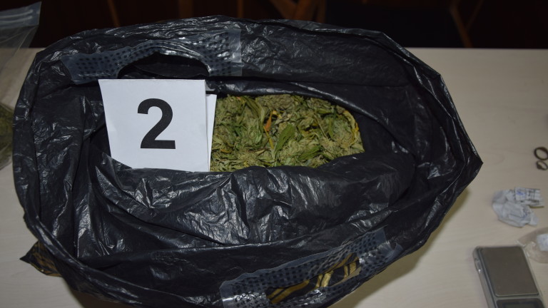 Полицията в Сливен иззе 6 килограма марихуана по време на спецакция