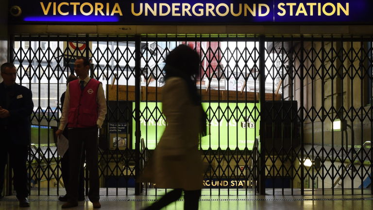 Стачка в лондонското метро засегна милиони