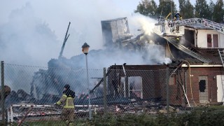 Джамия беше запалена в шведския град Еребру Към момента няма