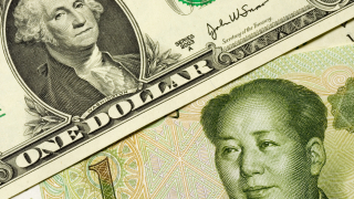 Делът на китайския юан в международните търговски разплащания чрез междубанковата