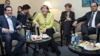 Преговори за Гърция във формат Ципрас-Меркел в Брюксел