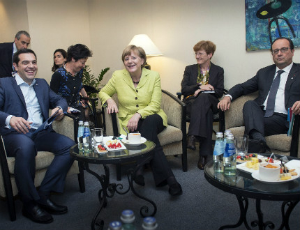 Преговори за Гърция във формат Ципрас-Меркел в Брюксел