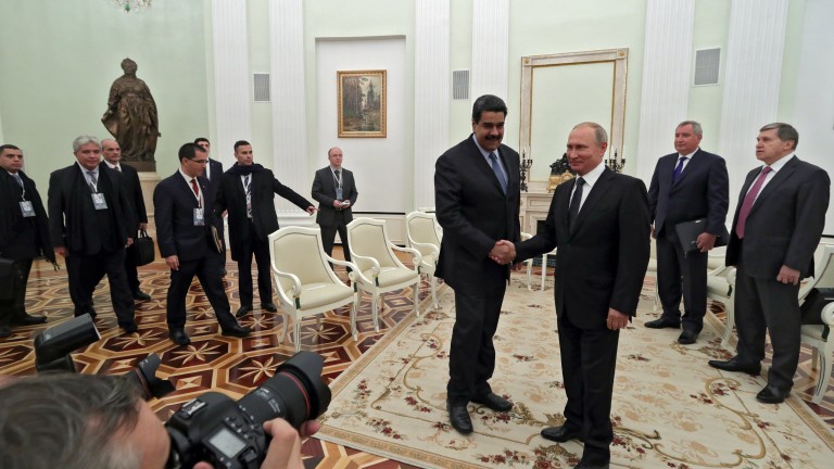 Президентът на Венецуела Николас Мадуро благодари на руския си колега