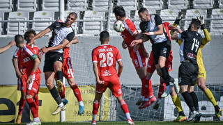 Локомотив (Пловдив) - Ботев (Враца) 1:3 (Развой на срещата по минути)