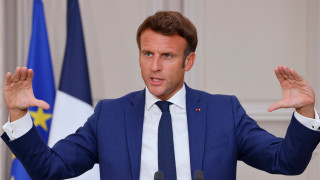 Френският президент Еманюел Макрон заяви че Европа трябва да заеме