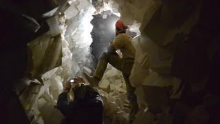 В Израел е най дългата солна пещера в света в района на