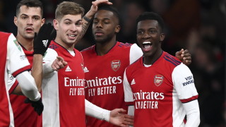 Арсенал разгроми Съндърланд в среща за Купата на Лигата на