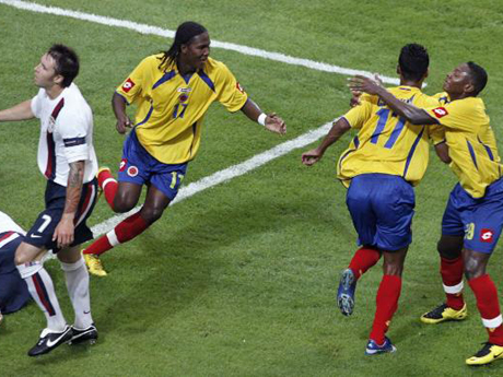 Колумбия победи САЩ с 1:0