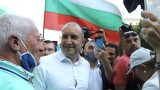  На 15-тия ден президентът Радев окуражи митинга да се не отхвърля 