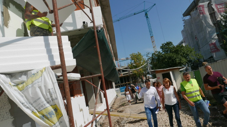 Започна строежът на първата нова детска градина в кв. Манастирски