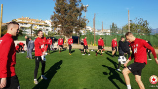 ЦСКА направи първа тренировка по време на лагера си в