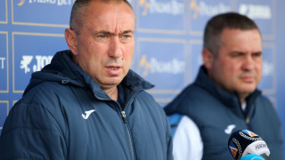 Треньорът на Левски Станимир Стоилов говори през медиите преди дербито