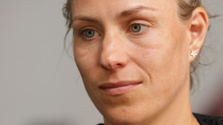 Германската тенисистка Ангелика Кербер която в миналото беше първа в