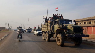 Втората по големина водноелектрическа централа в Сирия Тишрин в провинция