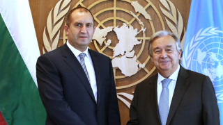 Генералният секретар на ООН Антониу Гутериш благодари на президента Румен