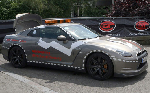 Nissan GT-R стана пожарна (галерия)